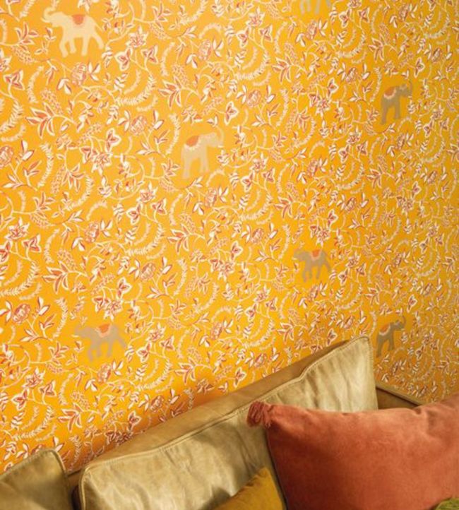 Wisdom Room Wallpaper 2 - Orange