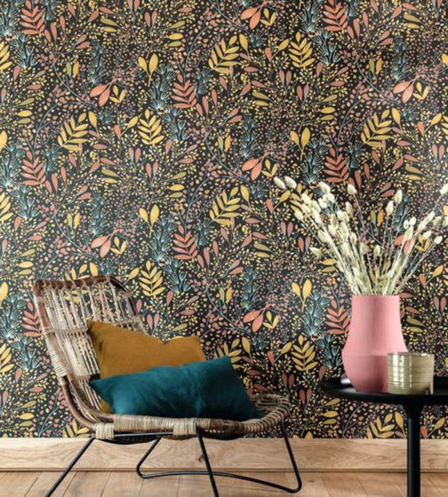 Joy Room Wallpaper - Brown
