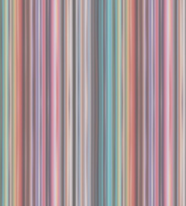 Riga Multicolor Verticale Wallpaper - Multicolor 