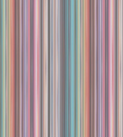 Riga Multicolor Verticale Wallpaper - Multicolor 