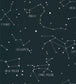 Constellations Wallpaper - Black 