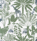 Jungle Trip Wallpaper - Green