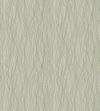 Poppies Stem Wallpaper - Gray 