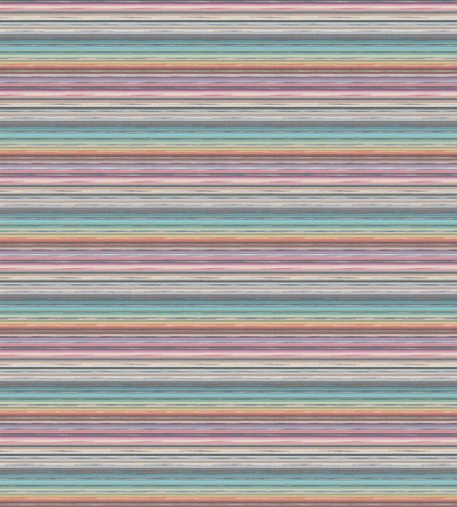 Riga Multicolor Orizzontale Wallpaper - Multicolor 