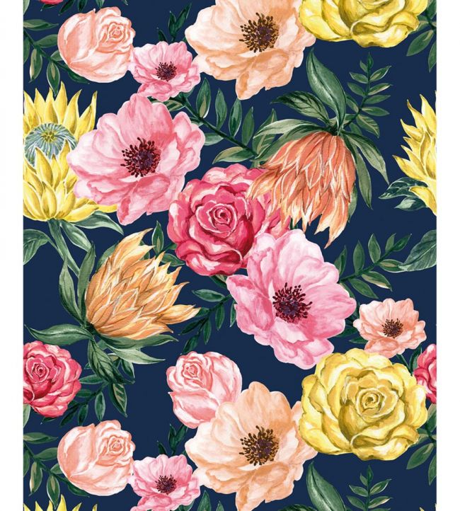 Blossom Room Wallpaper - Multicolor