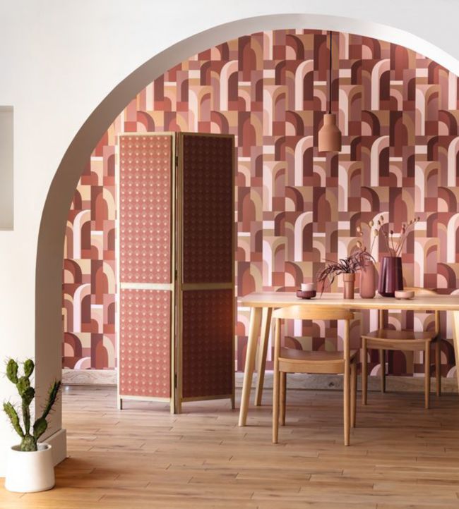 Doors Room Wallpaper 2 - Pink