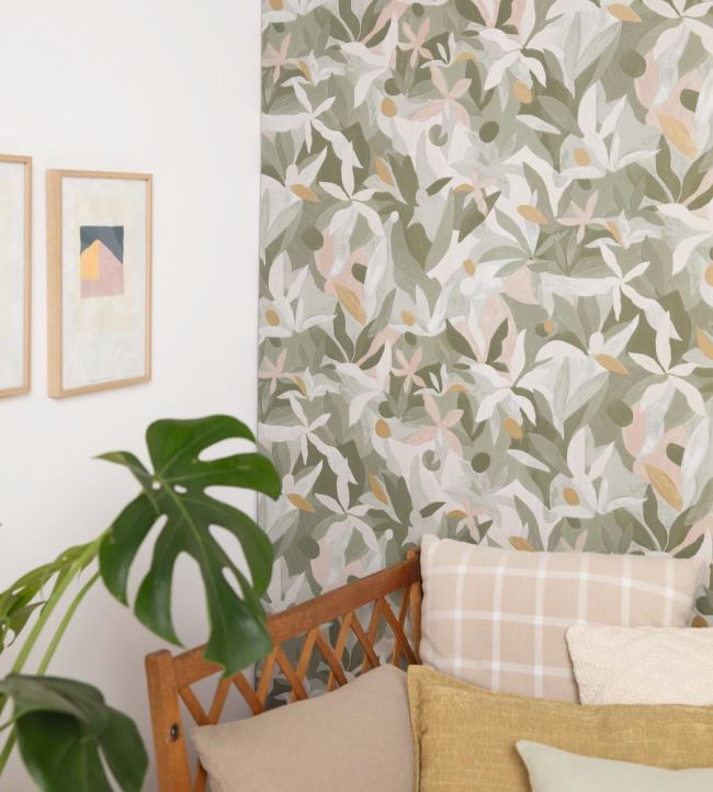 Fauve Room Wallpaper 2 - Green