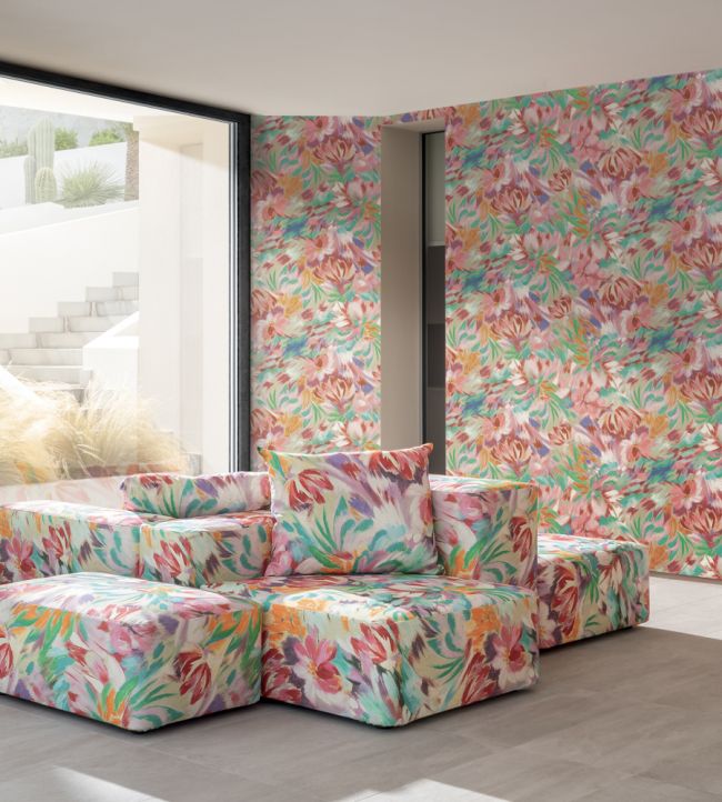 Daydream Room Wallpaper - Pink