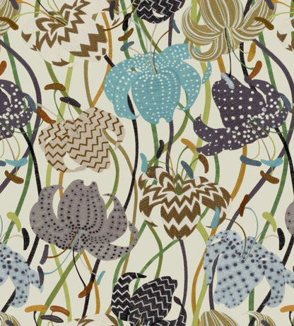 Lilium Wallpaper - Green