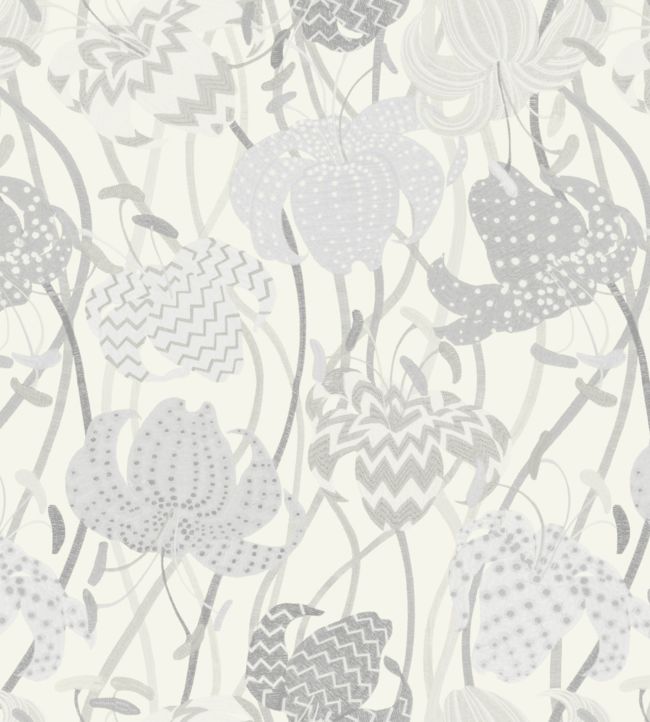 Lilium Wallpaper - White