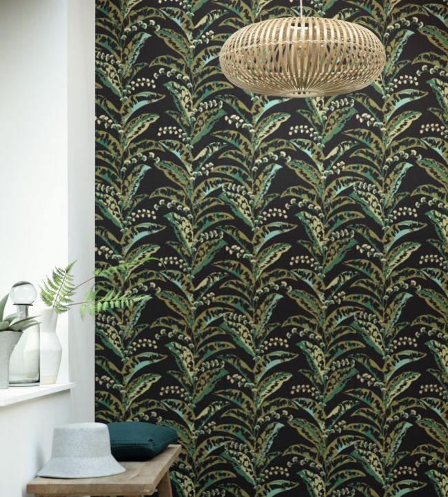 Epopee Room Wallpaper - Green