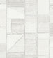 Patchwork Wallpaper - White 