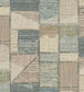 Patchwork Wallpaper - Green 
