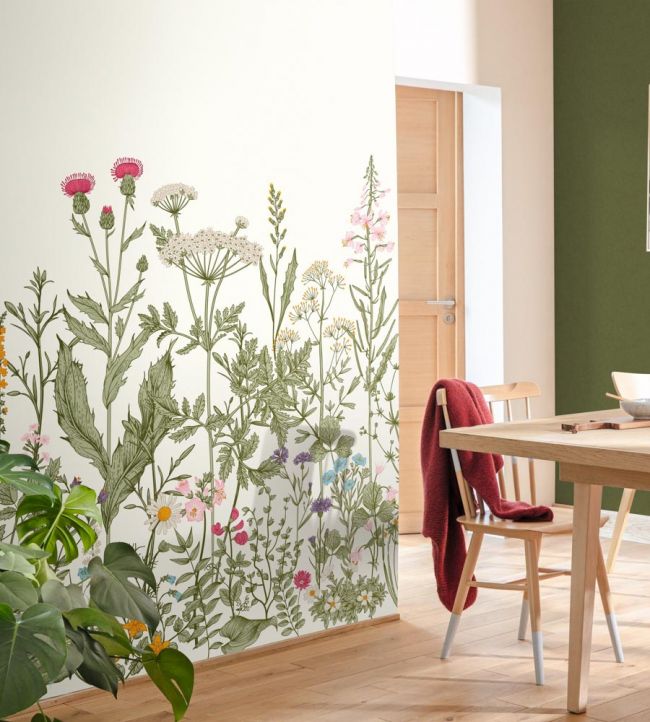 Alice Room Wallpaper - Green