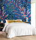 Calathea Room Wallpaper - Blue