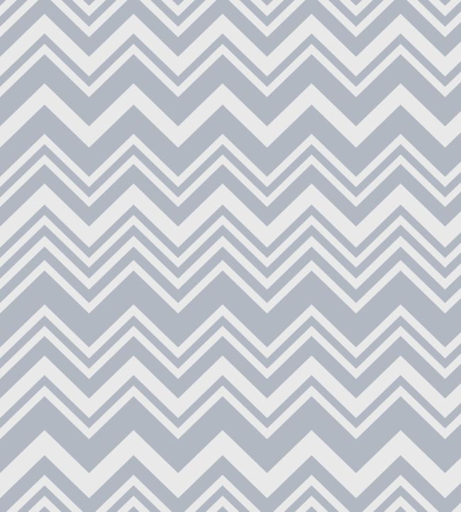 Macro Zig Zag Wallpaper - Silver