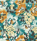Flower Pot Wallpaper - Teal