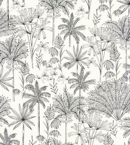 Jardin Majorelle Wallpaper - Gray