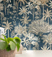 Jardin Majorelle Room Wallpaper - Blue