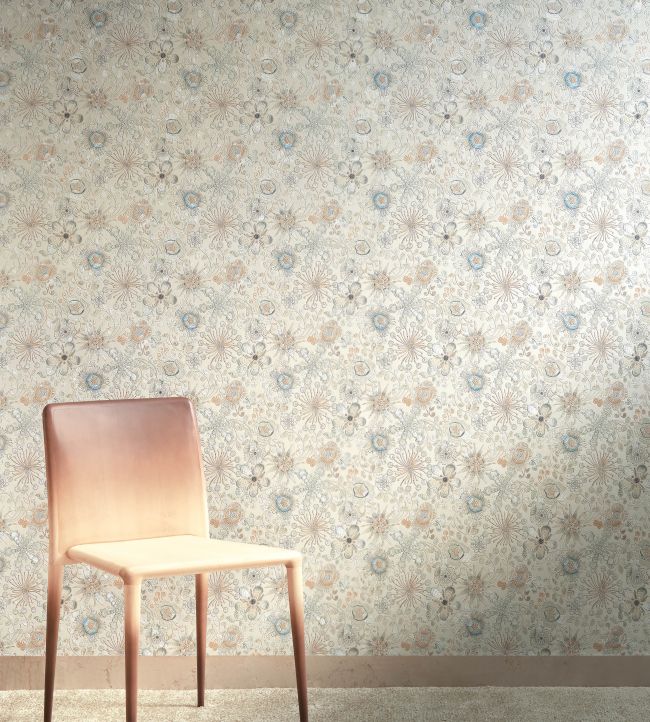 Magic Garden Room Wallpaper - Gray