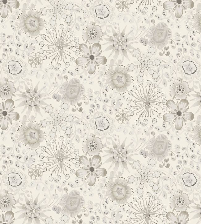Magic Garden Wallpaper - Gray