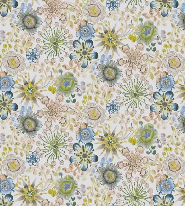 Magic Garden Wallpaper - Green