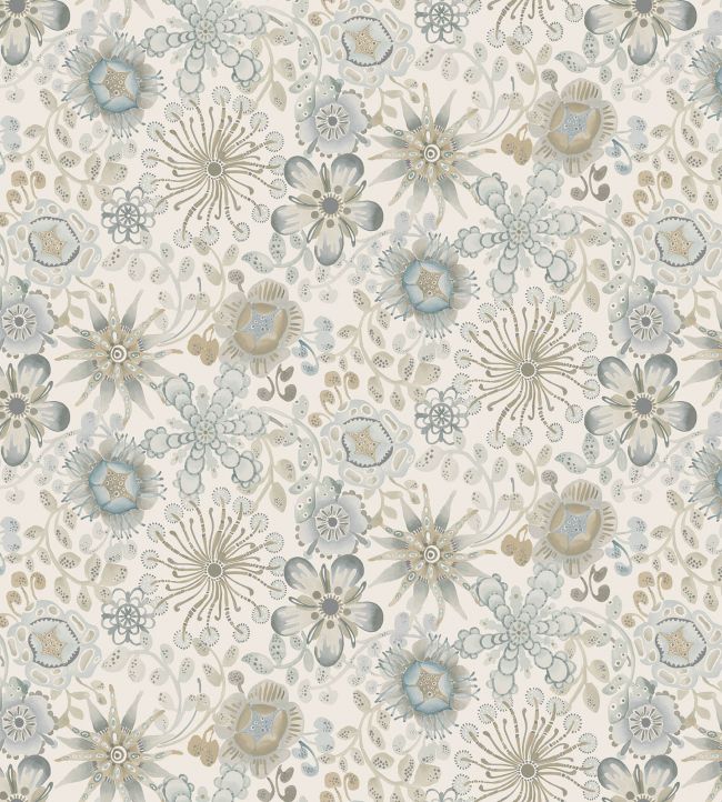 Magic Garden Wallpaper - Gray