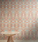 Sunrise Flame Room Wallpaper - Sand