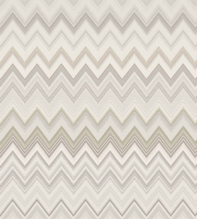 Happy Zigzag Wallpaper - Gray