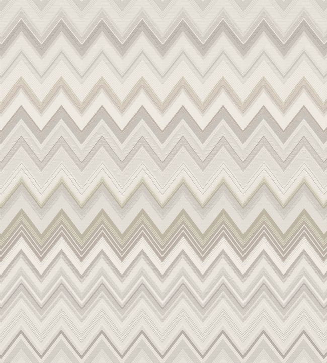 Happy Zigzag Wallpaper - Gray