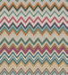 Happy Zigzag Wallpaper - Multicolor