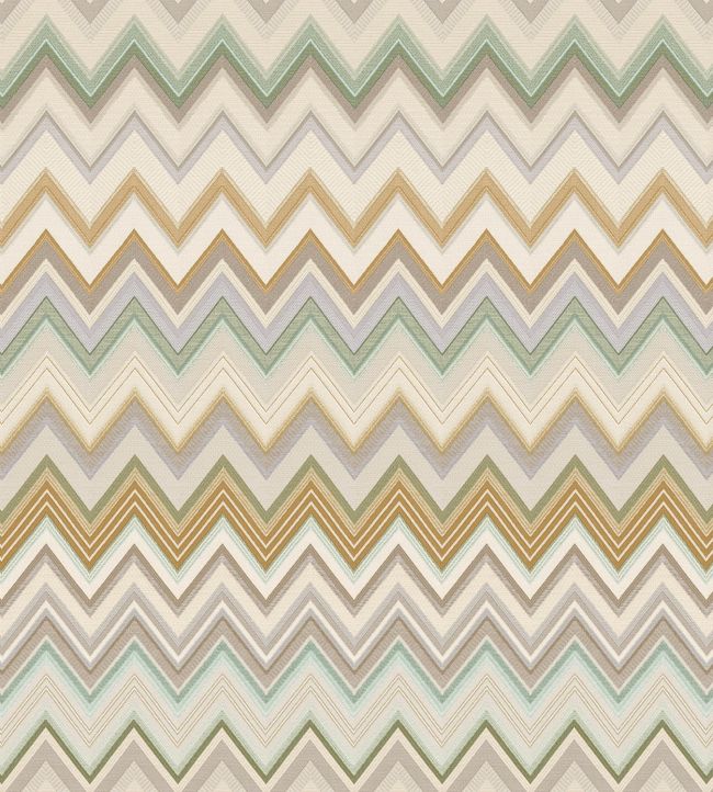 Happy Zigzag Wallpaper - Multicolor