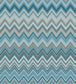 Happy Zigzag Wallpaper - Blue