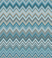 Happy Zigzag Wallpaper - Blue