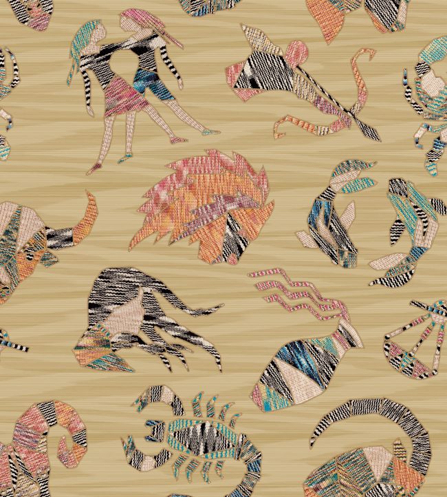 Constellations Wallpaper - Sand 