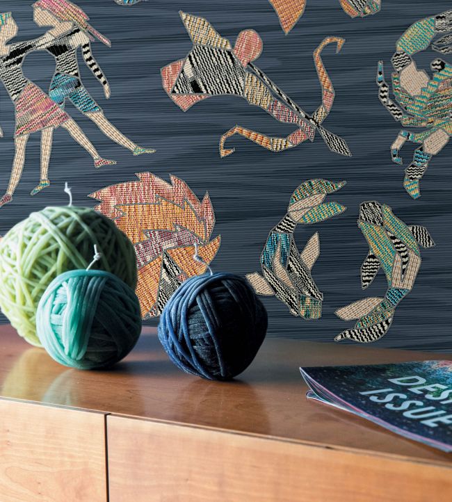 Constellations Room Wallpaper - Blue