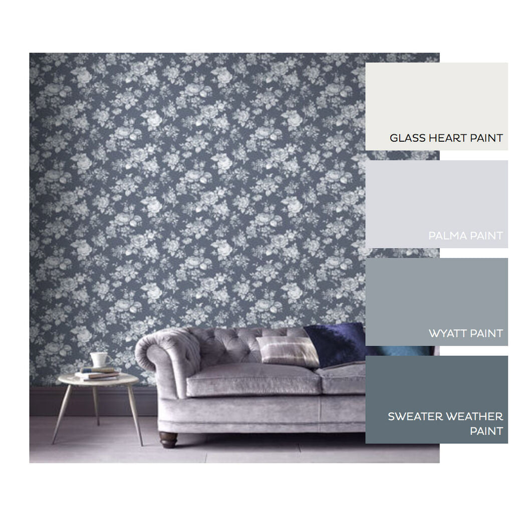 Muse Room Wallpaper - Gray
