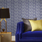 103517 - Zen Wallpaper - Cobalt - Graham & Brown