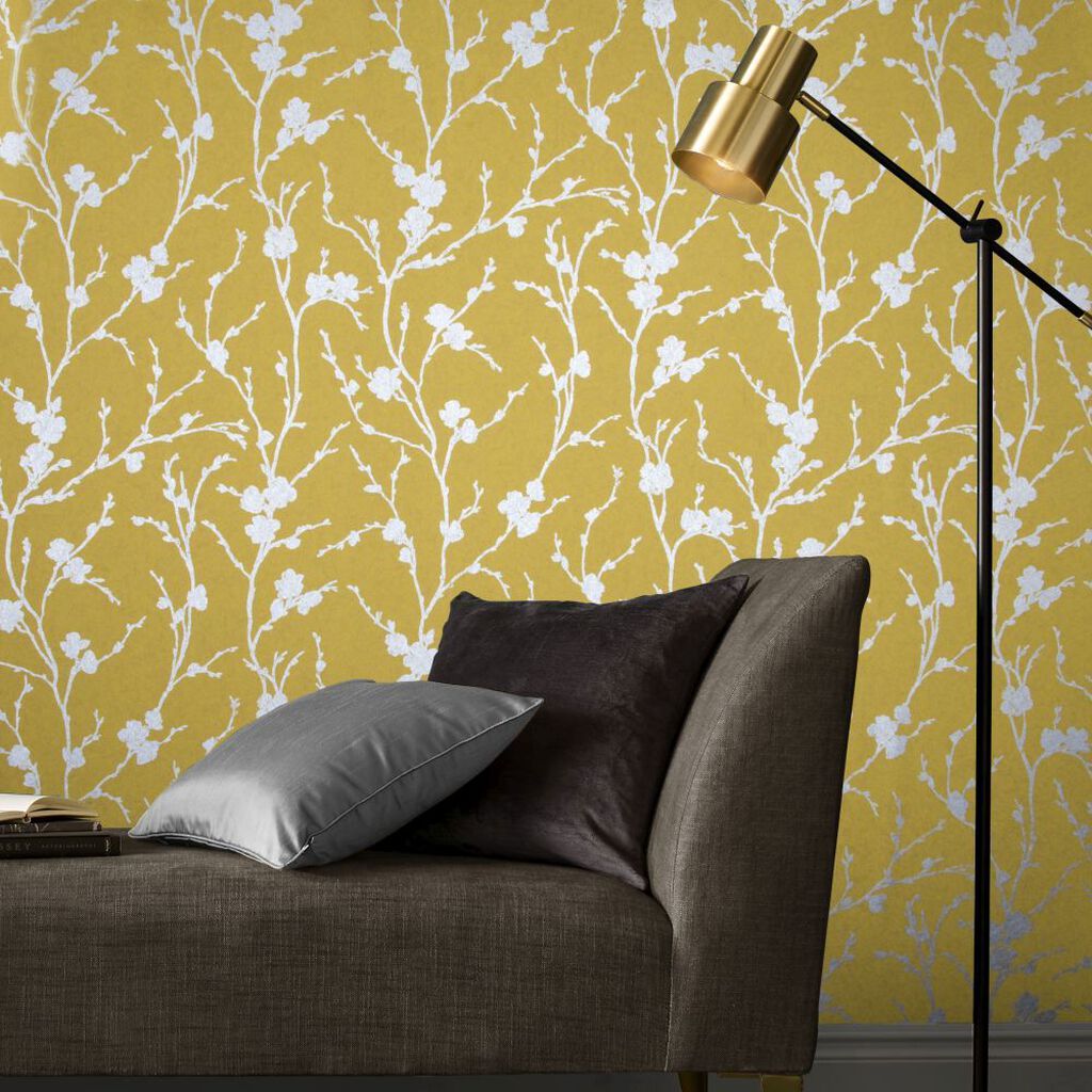 Meiying Room Wallpaper - Yellow
