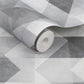 Dimension Room Wallpaper - Gray