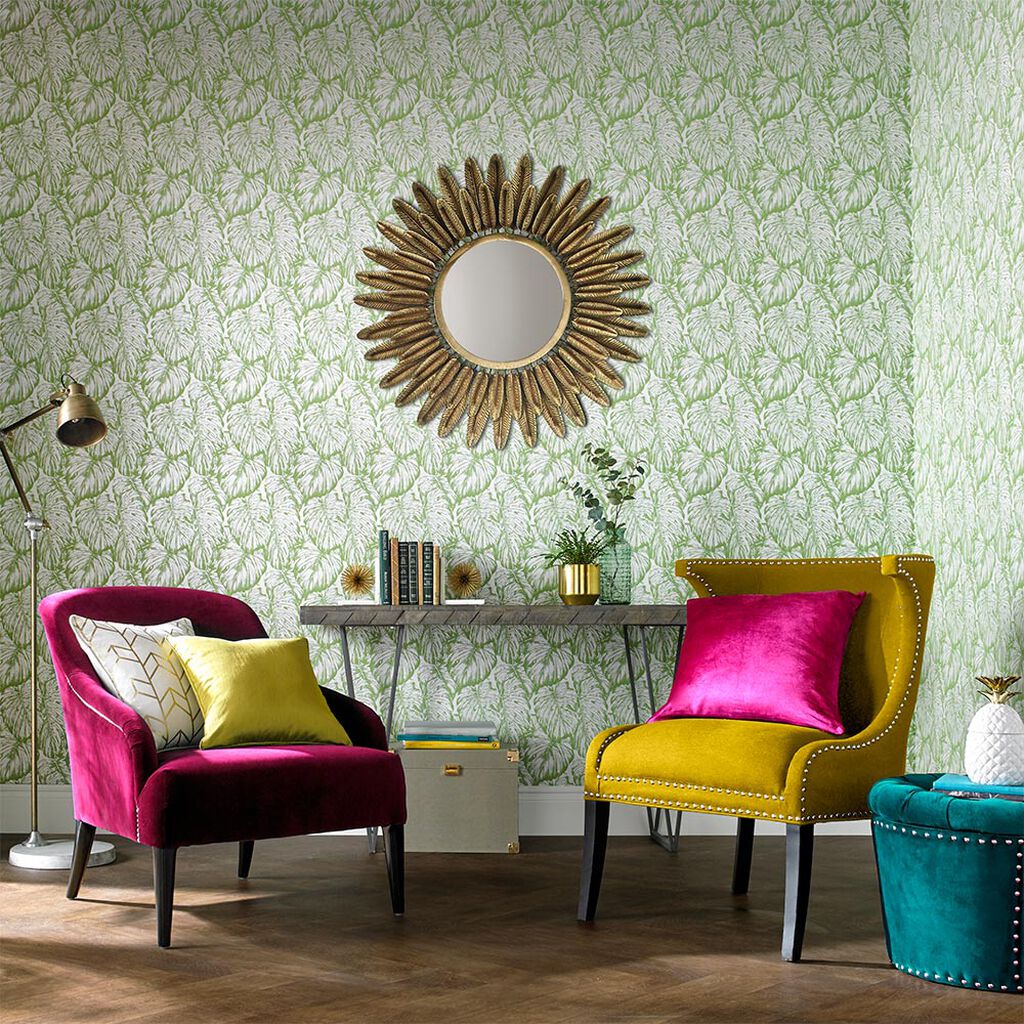 Tropical Room Wallpaper 2 - Green