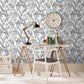 103801 - Botanical Wallpaper - Shadow - Graham & Brown