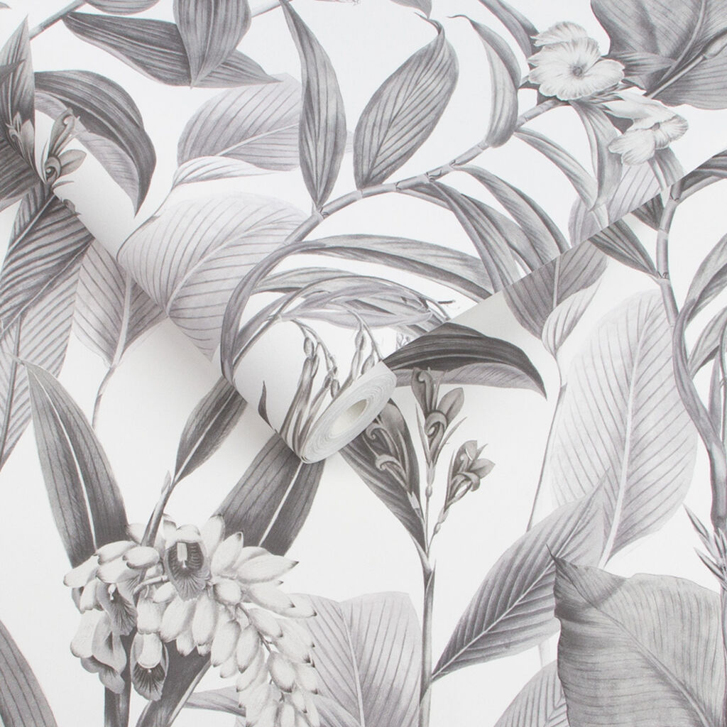 103801 - Botanical Wallpaper - Shadow - Graham & Brown