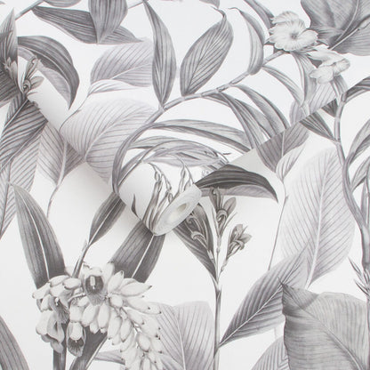 103801 - Botanical Wallpaper - Shadow - Graham & Brown