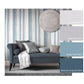 Chelsea Stripe Room Wallpaper 3 - Blue