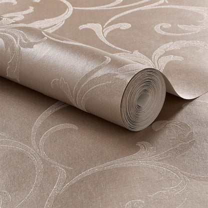 103818 - Baroque Bead Wallpaper - Champagne - Graham & Brown