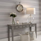 103820 - Baroque Bead Stripe Wallpaper - Platinum - Graham & Brown