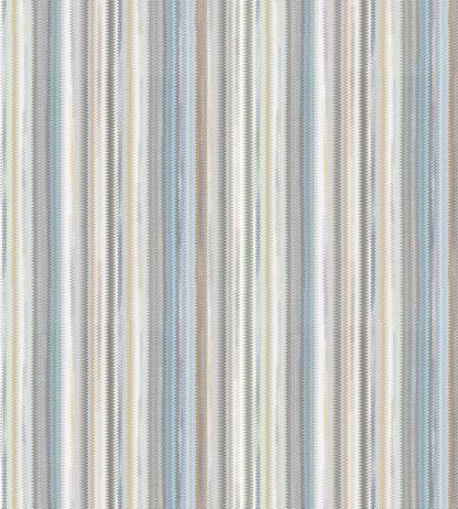 Striped Sunset Wallpaper - Blue 