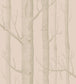 Woods Wallpaper - Pink - Cole & Son