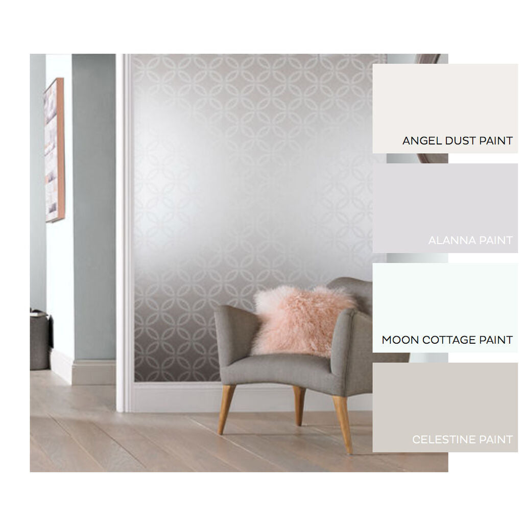 Eternity Room Wallpaper - Gray